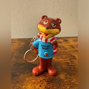 Vintage 1994 Sugar Bear Kraft General Foods Keychain - Not Working